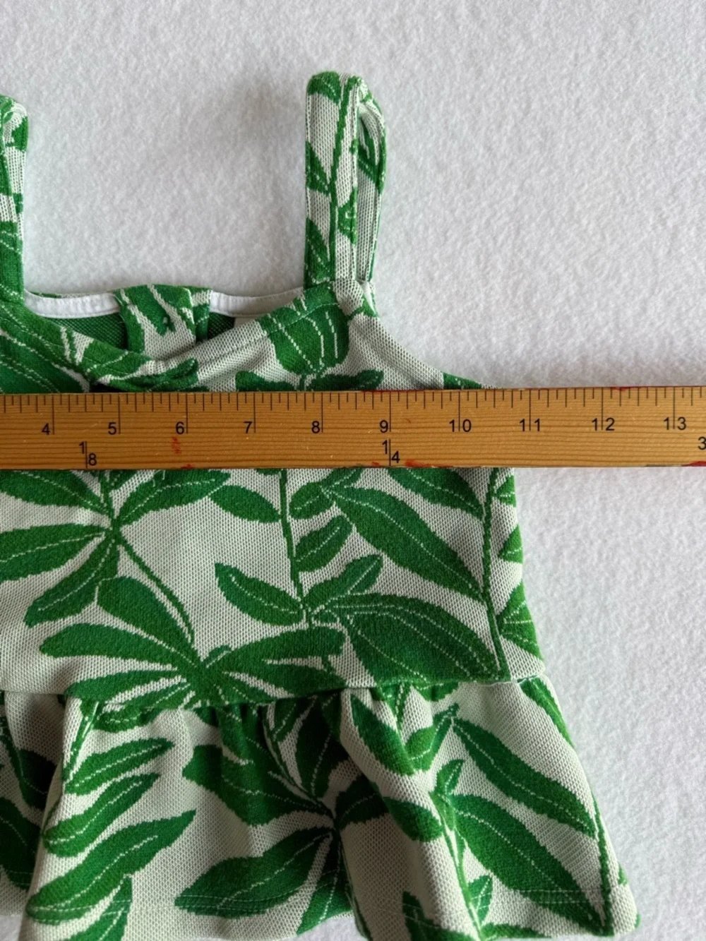 Janie and Jack Palm Leaf Top Shorts Set Girls Size 3T Summer Beachy